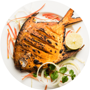 Grilled Pomfret